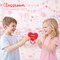 4E's Novelty 48 Pack Friendship Bracelet with Valentines Cards for Kids